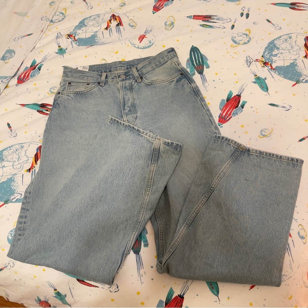 COS Facade Light Blue Jeans 25 Full Length